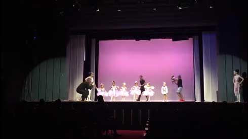 バレエ 発表会 女の子 パパ お父さん 一緒 踊る