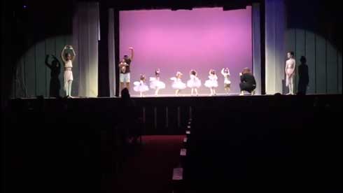 バレエ 発表会 女の子 パパ お父さん 一緒 踊る