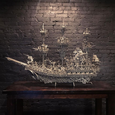 幽霊船 アーティスト Jason Stieva Instagram 作品