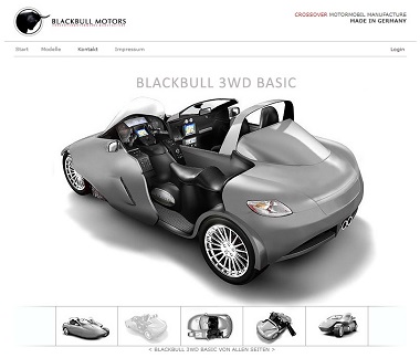 CORDA アウディ トライク バイク サイドカー ドイツ