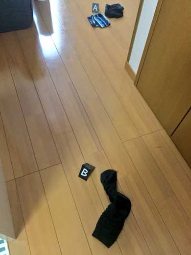 夫 旦那 洗濯物 放置 事件現場 夫婦