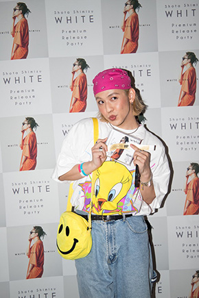 清水翔太 WHITE リリースパーティー Taka 加藤ミリヤ 青山テルマ りゅうちぇる