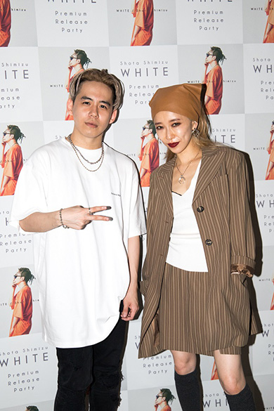 清水翔太 WHITE リリースパーティー Taka 加藤ミリヤ 青山テルマ りゅうちぇる