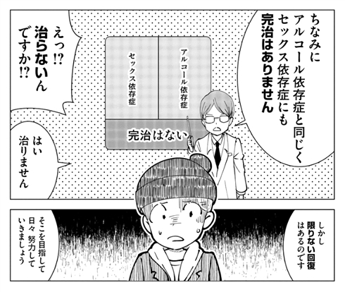 セックス依存症になりました