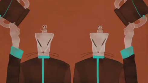 午前3時の仮面舞踏会 卒業制作 アニメーション 怖くない悪夢