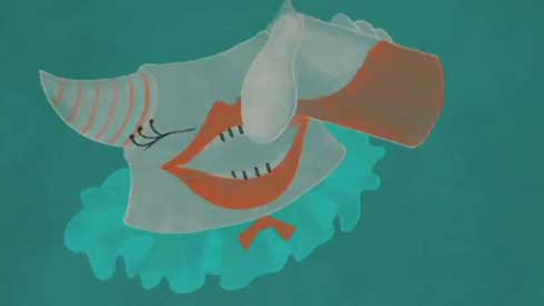 午前3時の仮面舞踏会 卒業制作 アニメーション 怖くない悪夢