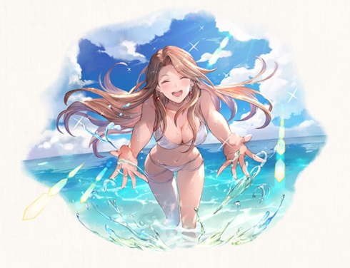 グランブルーファンタジー プリンセスコネクト！Re:Dive 水着 一致 ペコリーヌ カタリナ