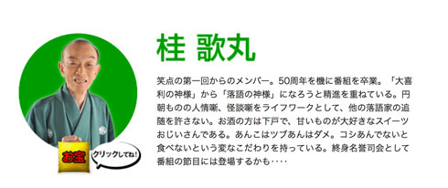 桂歌丸 訃報 81歳 落語家 