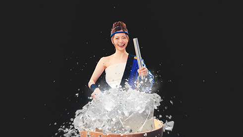 白石麻衣 さらし 法被 和太鼓 氷結 東京スカパラダイスオーケストラ