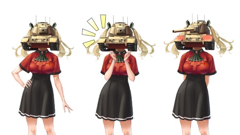 戦車頭女子 World of Tanks Blitz