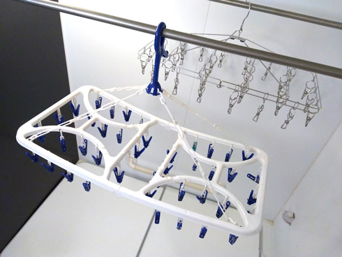 洗濯ハンガーの写真