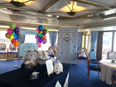 シナモロールのクルーズパーティー