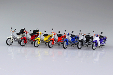 スーパーカブ ミニチュア フィギュア SP武川ボンバーマフラー