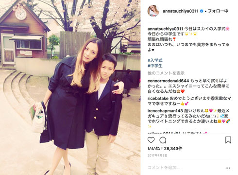 土屋アンナ 第4子 妊娠