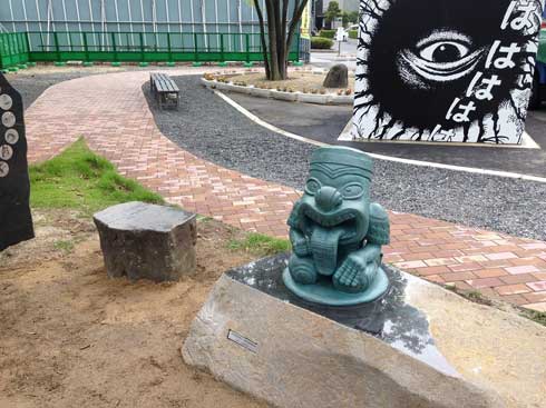 水木しげるロード リニューアル  鬼太郎 妖怪 ブロンズ像