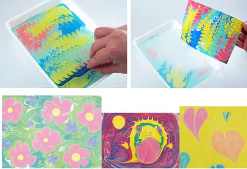 科学と学習 カラフル 3D マーブリング 学研 キット