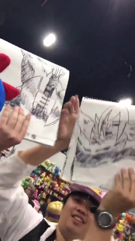 ポプテピピック 大川ぶくぶ AC部 ヘルシェイク矢野 アニメエキスポ 紙芝居