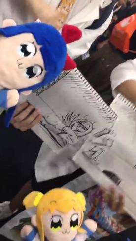 ポプテピピック 大川ぶくぶ AC部 ヘルシェイク矢野 アニメエキスポ 紙芝居