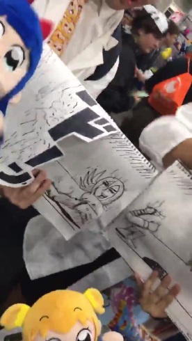 ポプテピピック 大川ぶくぶ AC部 ヘルシェイク矢野 アニメエキスポ 紙芝居