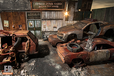 ジオラマ 海外 ノスタルジー リアル