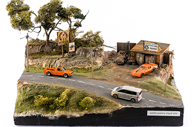 ジオラマ 海外 ノスタルジー リアル