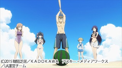 ニコニコ 水着回 アニメ 時間 海の日 ネトゲの嫁は女の子じゃないと思った？