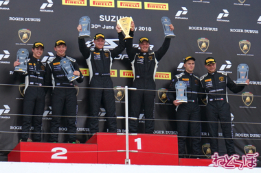 ランボルギーニ スーパートロフェオ モータースポーツ 鈴鹿サーキット