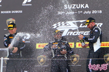 ランボルギーニ スーパートロフェオ モータースポーツ 鈴鹿サーキット