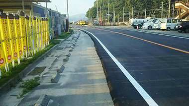 広島 呉 西日本 豪雨 国道31号線 復旧 駐車場