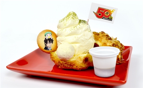 『魔人探偵脳噛ネウロ』J-WORLD限定フードメニュー「DCSシューソフト」爆誕　『べるぜバブ』もあるよ！