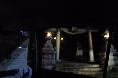 心霊　写真　タクシー　三和交通　神社