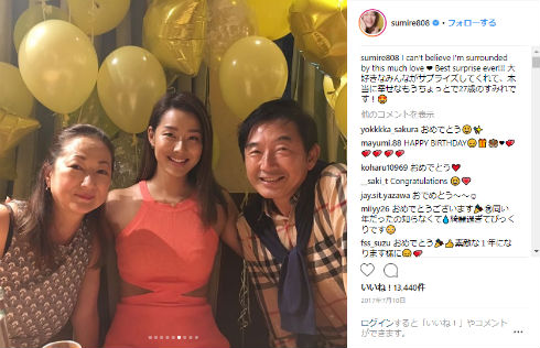 東尾理子 石田純一 すみれ 松原千明 理汰郎 青葉 つむぎ ゴルフ