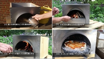 ドーム型ピザオーブン バッケン