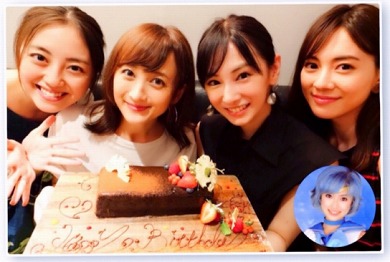 小松彩夏 北川景子 沢井美優 安座間美優 泉里香 セーラー戦士 誕生日 セーラーマーキュリー