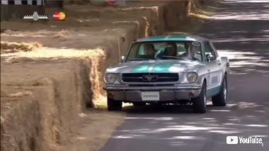 自動運転 マスタング フォード GoodWood ふらふら