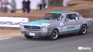 自動運転 マスタング フォード GoodWood ふらふら