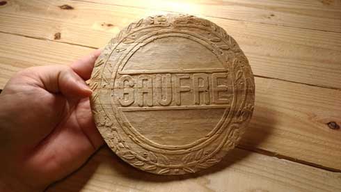 神戸風月堂 ゴーフル 木彫り 銘菓 兵庫県