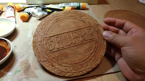 神戸風月堂 ゴーフル 木彫り 銘菓 兵庫県