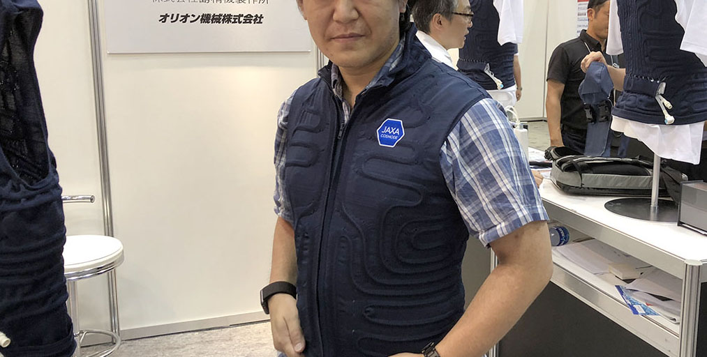 冷却下着ベスト　帝国繊維　JAXA 冷却下着ベスト型 | 生まれた製品・サービス | JAXA新事業促進部