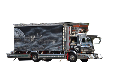 泡トラ デコトラ 鈴鹿