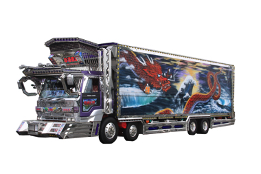 泡トラ デコトラ 鈴鹿