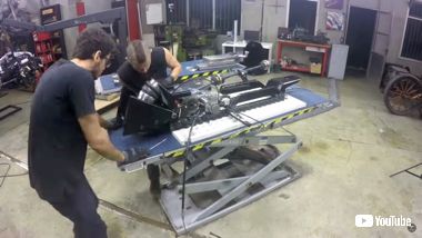 バイク 水平対向 300馬力 エンジン リング SF