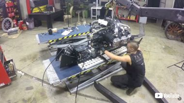 バイク 水平対向 300馬力 エンジン リング SF