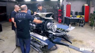 バイク 水平対向 300馬力 エンジン リング SF