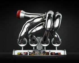 カッコイイ エキゾーストパイプ iPhoneスタンド