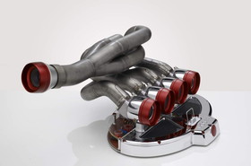 カッコイイ エキゾーストパイプ iPhoneスタンド