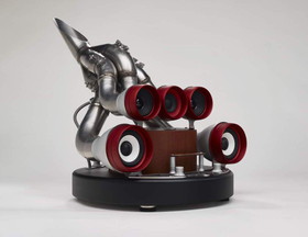 カッコイイ エキゾーストパイプ iPhoneスピーカー