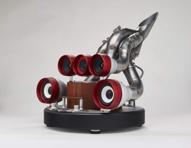 カッコイイ エキゾーストパイプ iPhoneスピーカー