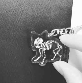 鉄腕 アトム 透視 遊び プラ板 アート