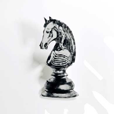 鉄腕 アトム 透視 遊び プラ板 アート